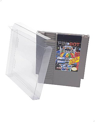 Games-9 (0,20mm) Kit 100un Caixa Protetora para Cartucho Loose Nintendinho 72pinos Nes