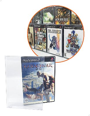 Games-20 (0,20mm) Kit 100un Protetor para DVD Caixa Protetora Jogo Wii e Wii-U
