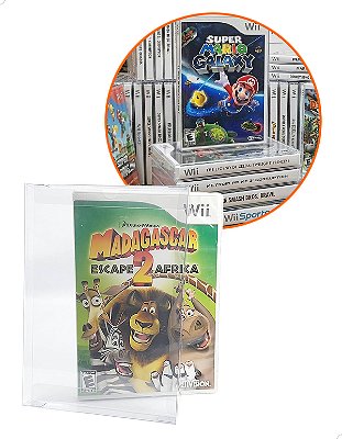 Games-20 (0,20mm) Kit 25un Protetor para DVD Caixa Protetora Jogo Wii e Wii-U