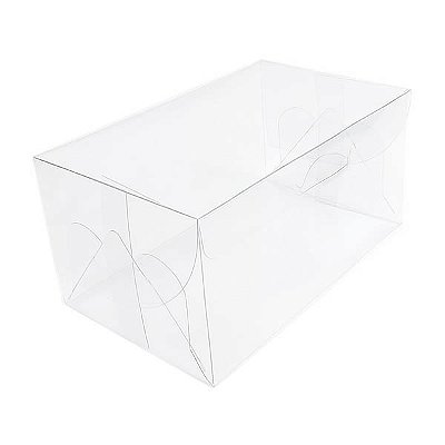 Caixa de Acetato PX-227 (16x9x7 cm) (100un) Embalagem de Plástico Transparente