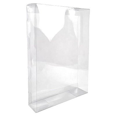 Caixa de Acetato PX-247 (12x3x20,8 cm) (100un) Caixa para Embalagem de Plástico Transparente