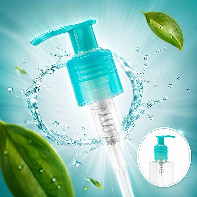 Kit 5 Válvula Pump Bico de Pato VERDE R24/415 Sabonete Líquido Álcool Gel Antisséptico