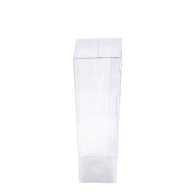 Caixa de Acetato PXPOP-1 (5,1x5,1x18,9 cm) (25un) Caixa para Lembrancinhas Embalagem Transparente