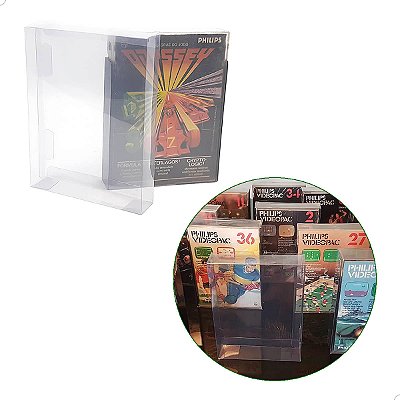 Games-11 (0,30mm) Caixa Protetora para Jogo Odyssey CIB na Case Acrilica (10un)
