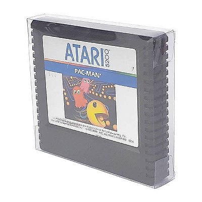 Games-12 (0,20mm) Caixa Protetora para Cartucho Loose Atari 5200 10unid