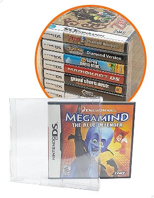 Games-23 (0,20mm) Kit 10un Caixa Protetora para Caixabox Case Nintendo DS