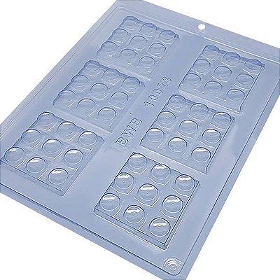 Forma para Chocolate Tablete Dama 24g Ref. 10023 BWB 10unid