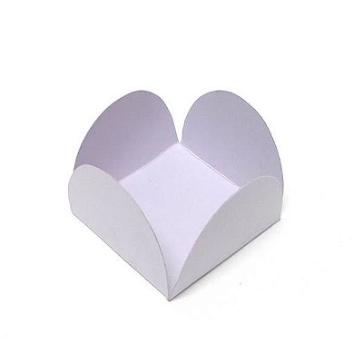 Forminha de Papel Lilas (3.5x3.5x2.5 cm) 100unid Caixeta Doces