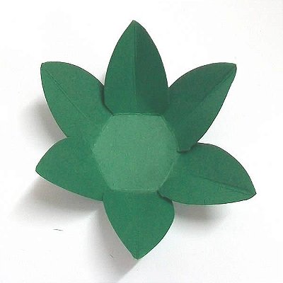 Forminha de Papel Flor Verde Escuro (2.3x2.3x3 cm) 100unid Gourmet