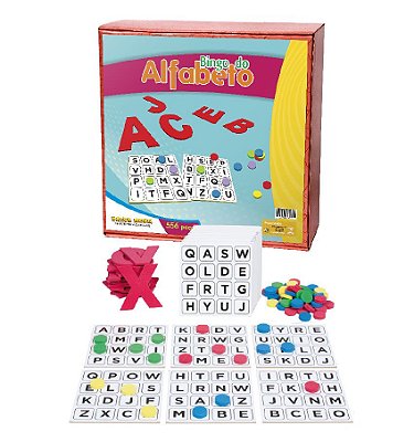Bingo do Alfabeto - Jogo Educativo