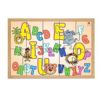 Quebra cabeça Alfabetização - Brinquedos Educativos