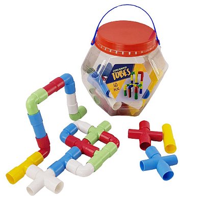 Brinquedo Educativo Pote Tubes