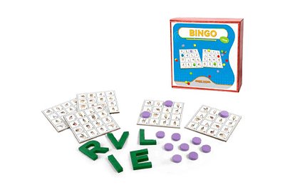Bingo em Libras em MDF