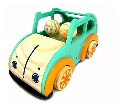 Fusca Retrô em Madeira - NewArt