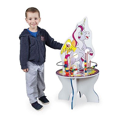 Mesa de Atividades Infantil Aramado Unicórnio Carlu Brinquedos