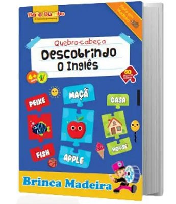 Quebra Cabeça Descobrindo o Inglês - Bate Bumbo