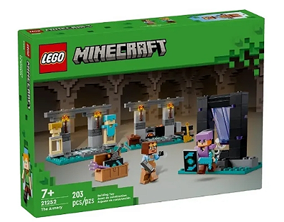 LEGO Minecraft - O Arsenal - 203 Peças - 21252