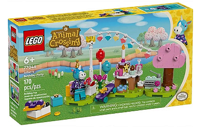Lego Animal Crossing Festa De Aniversário Do Julian - 77046