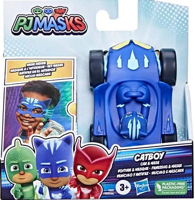 PJ Masks Veículo Felinomóvel e Máscara - Menino Gato - F4597 - Hasbro