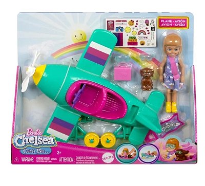 Barbie Family Chelsea - Piloto De Aviao