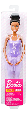 Barbie Boneca Bailarina Negra 30cm - Mattel