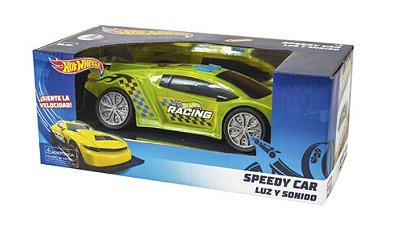 Carro Speed Car Hot Wheels Luz e Som Multikids - BR2086