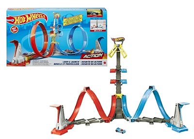 Hot Wheels Action Pista de Brinquedo Desafio da Altura Mattel