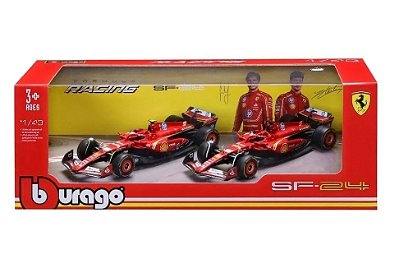 Pack 2 Carros Formula 1 Ferrari Sf 24 Burago