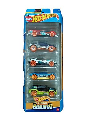 Hot Wheels Premium Original 05 Carrinhos - Track Builder
