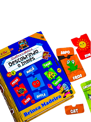 Quebra-cabeça Descobrindo o inglês