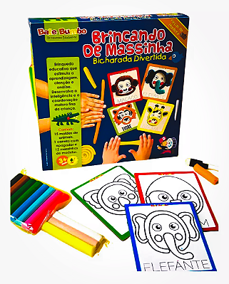 Brincando De Massinha Bicharada Divertida 13727 Bate Bumbo