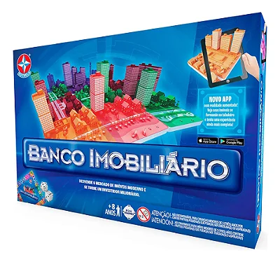 Jogo Banco Imobiliário Grande - Estrela