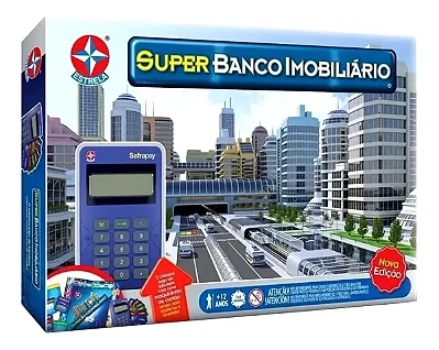 Jogo De Mesa Super Banco Imobiliário Estrela