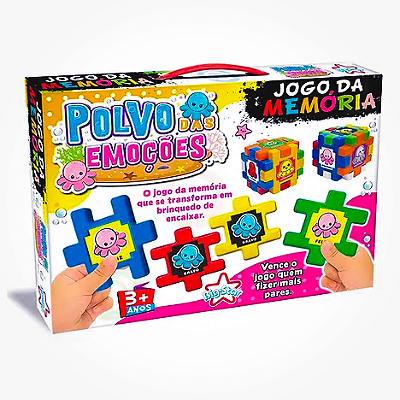 Quebra Cabeça Polvo Das Emoções Big Star 48 Peças