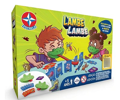 Jogo de Destreza Lambe Lambe Estrela Para Crianças de 5+ Anos