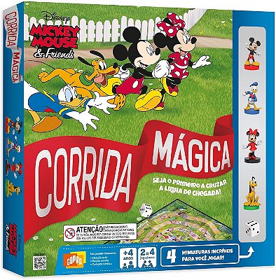 Jogo Disney Corrida Mágica Mickey Mouse e Amigos - Copag