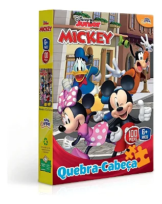QUEBRA-CABEÇA 100 Peças Mickey Mouse Toyster 8001