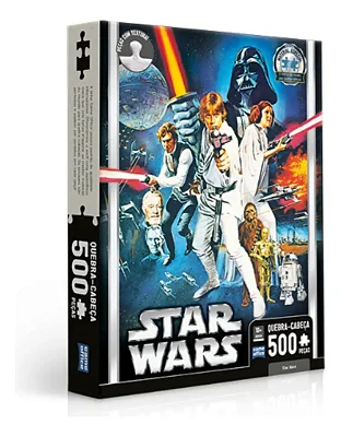 Quebra-cabeça 500 Peças - Star Wars - Edição Especial Toyster