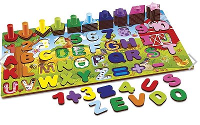 Brinquedo Pedagógico Educa Montessori - GGB Plast