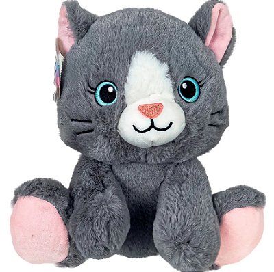 Pelúcia Amigo Pet Gato Decorativo Grande 40 cm - Caa Toys