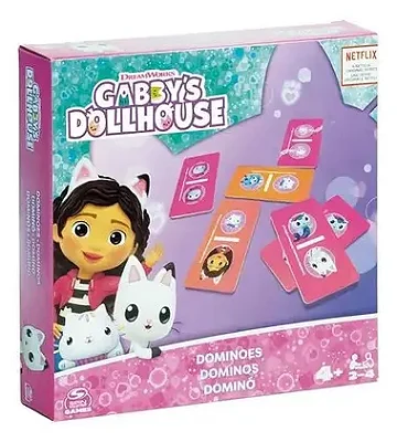 Jogo Dominó Gabby's Dollhouse Grow