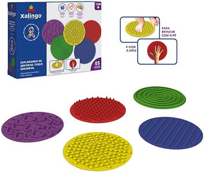 Brinquedo Educativo Explorando Os Sentidos - Toque Sensorial