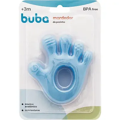 Mordedor Bebe Mãozinha Antistress Buba 3 Meses 11943