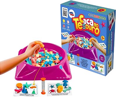 Jogo Caça ao tesouro - Pakitoys