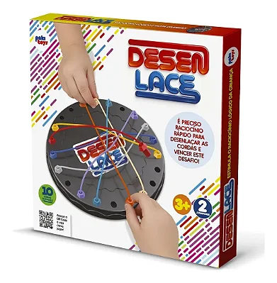 Jogo Desenlace Brinquedo Tabuleiro - Jogo Desafio Do Nó