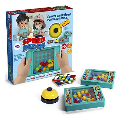 Speed Dedos Jogo Rápido Diversão Na Ponta Dos Dedos Pakitoys