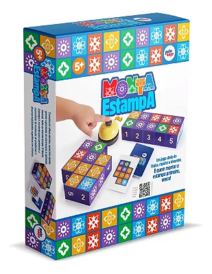 Jogo Monta Estampa Pakitoys