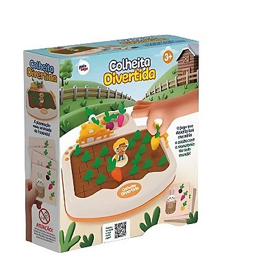 Brinquedo Colheita Divertida Jogo Da Memória - PakiToys