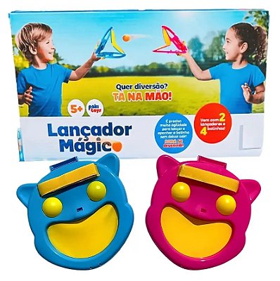 Jogo Lançador Magico De Bolinhas - PakiToys