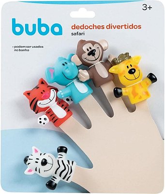 Buba - Dedoches Divertidos Safari Colorido